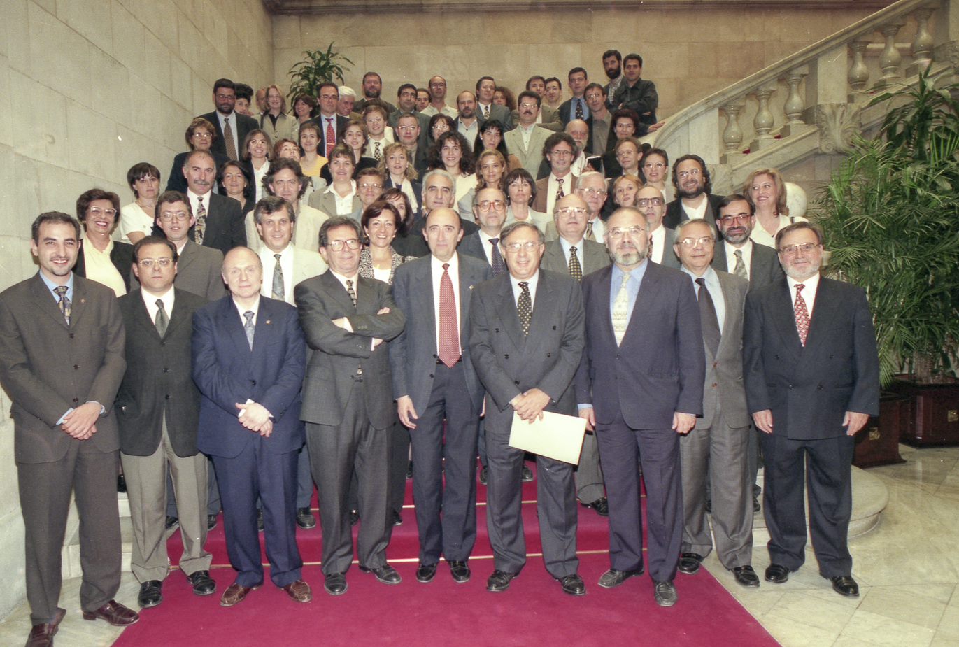 Foto al Parlament de Catalunya