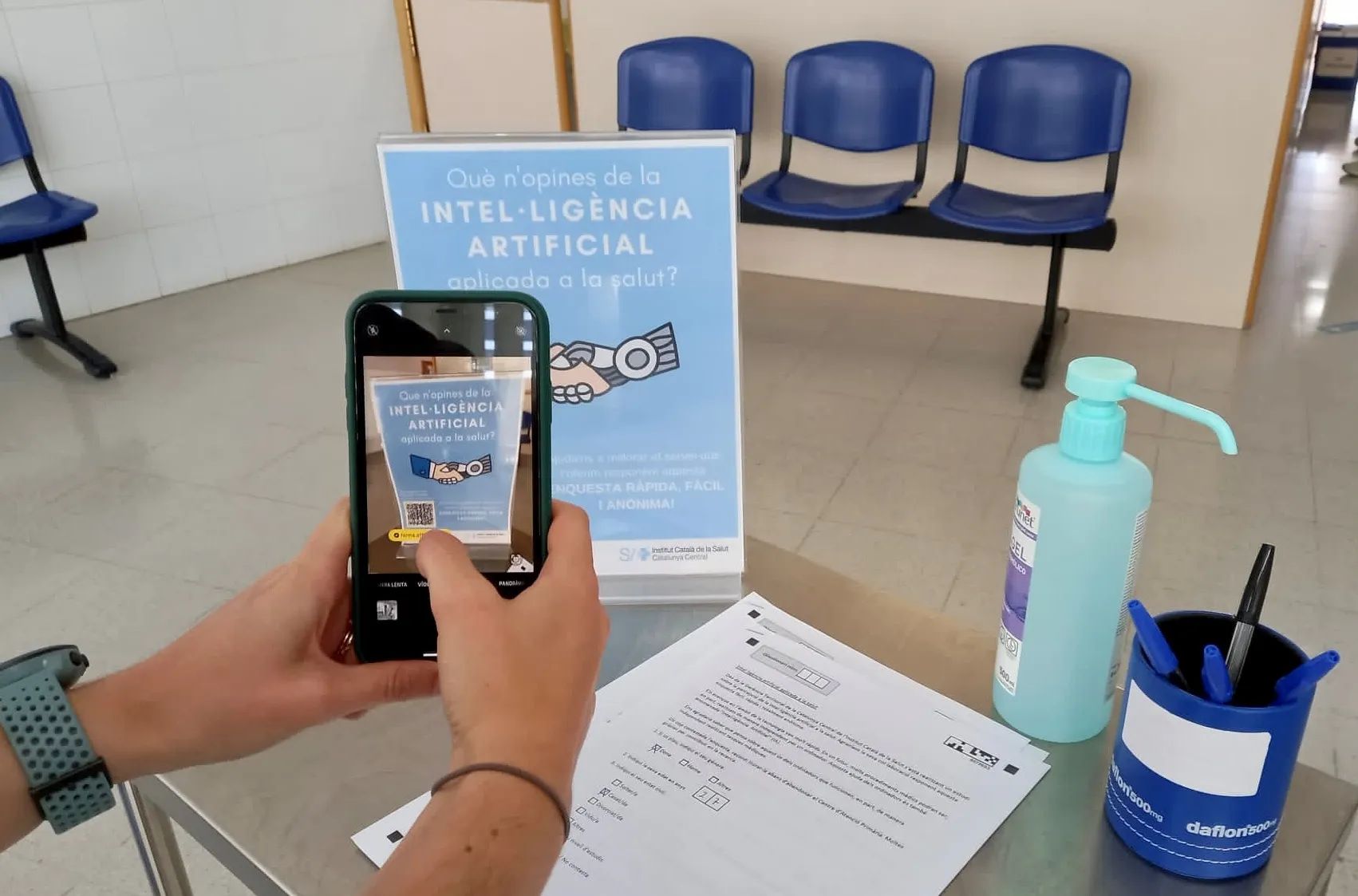Enquesta ciutadana sobre intel·ligència artificial per a un estudi de l'ICS Catalunya Central