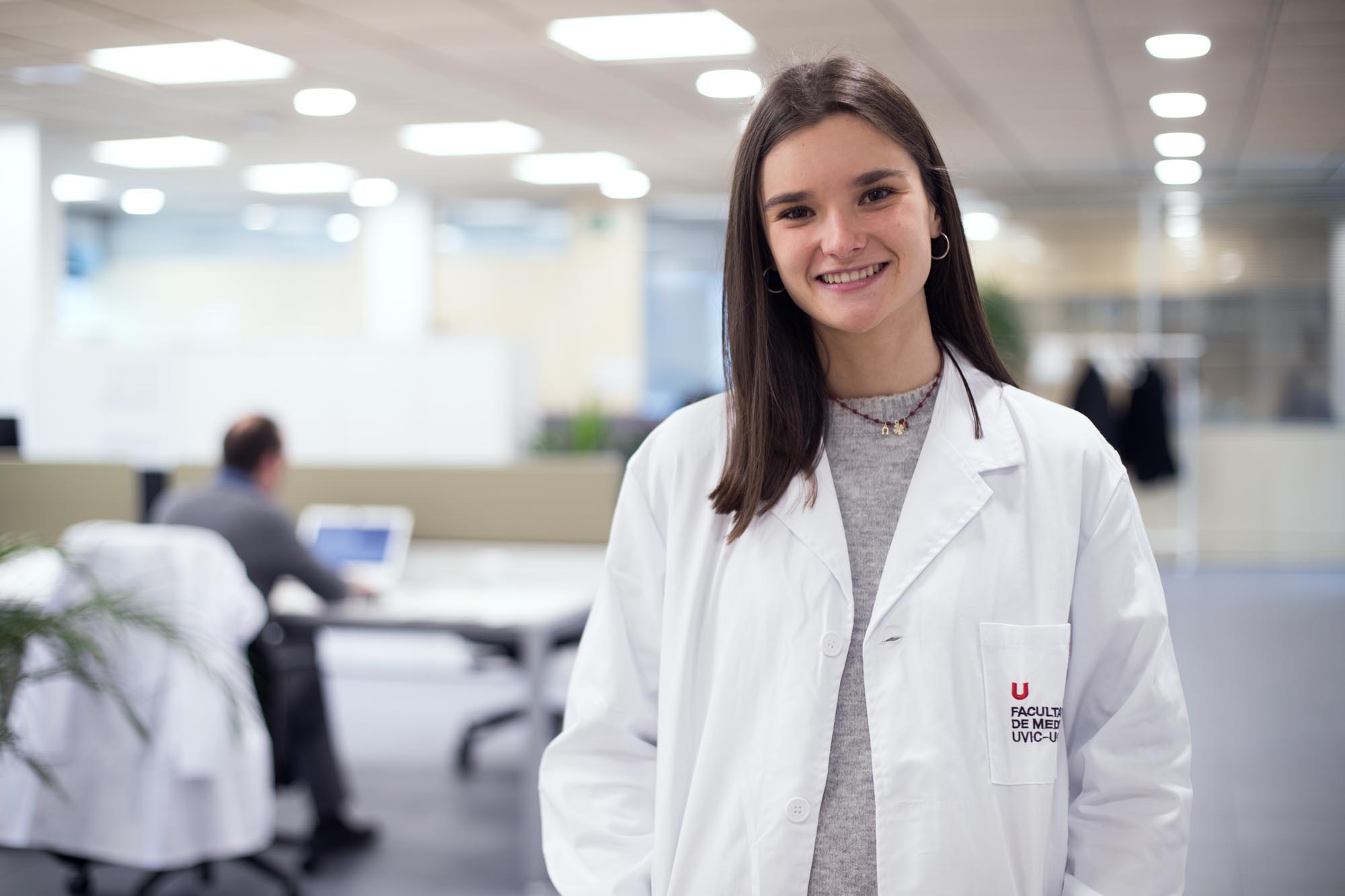 Mireia Cantó, alumna de la Facultat de Medicina de 4t