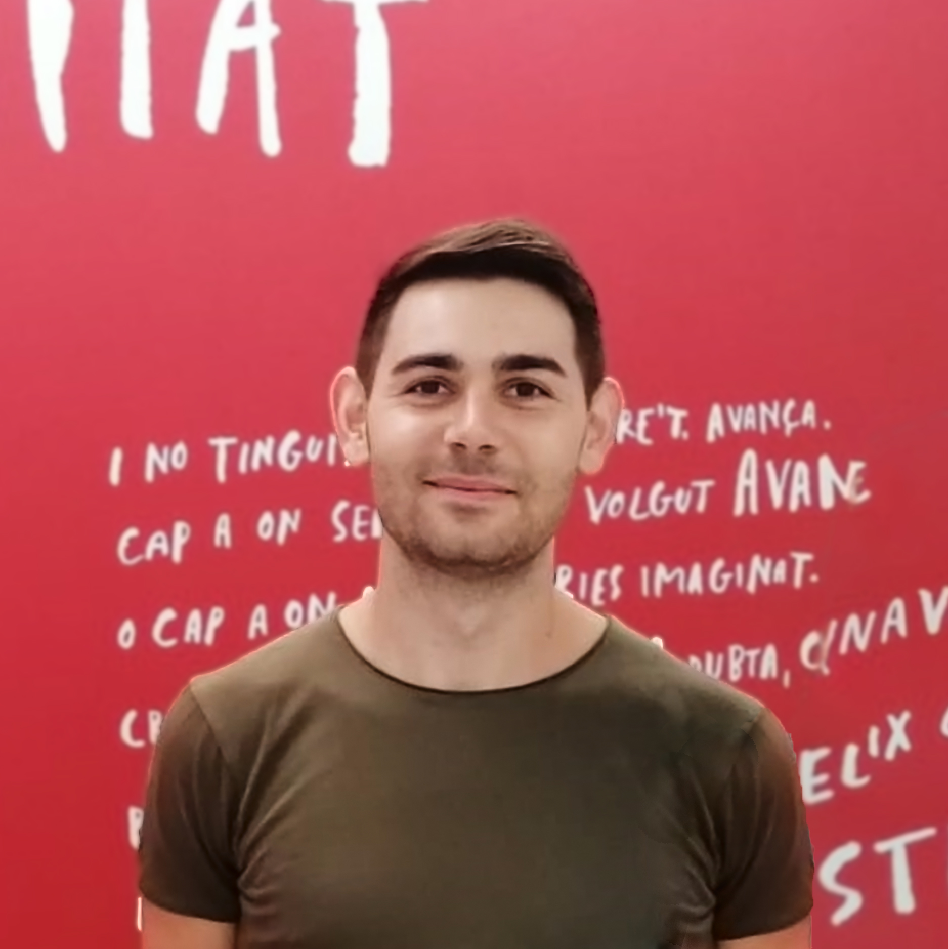 Zheko Dimitrov, internship student from Varna, Bulgaria